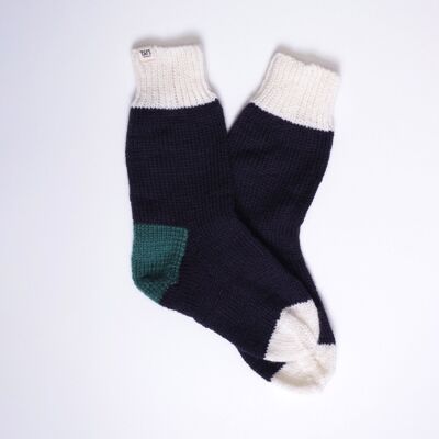 Wool Socks - 42-44 - BLACK