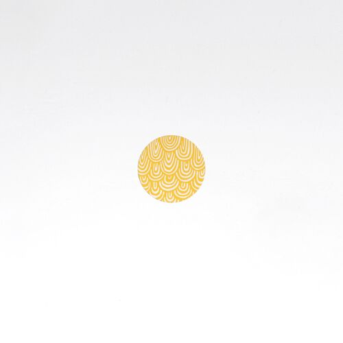 Laine Brooch - yellow