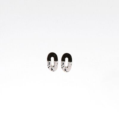 Rinkeli Pendientes Mini - Negro