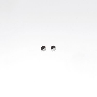 Hento Mini Earrings - Black