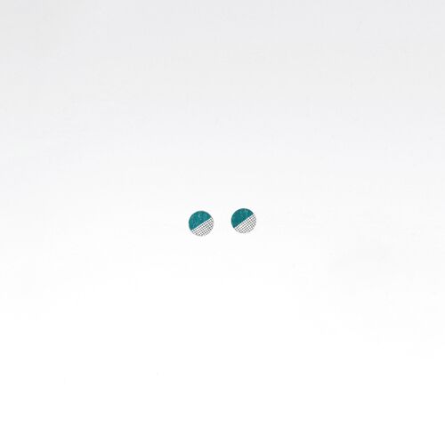 Hento Mini Earrings - Green