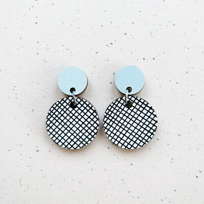 Pendientes Hento Azul Claro