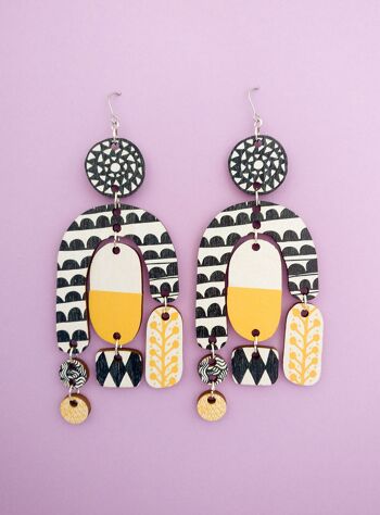 Boucles d'Oreilles Kaura - Grand 4