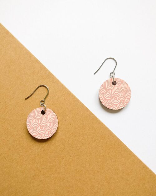 Laine Earrings Pink