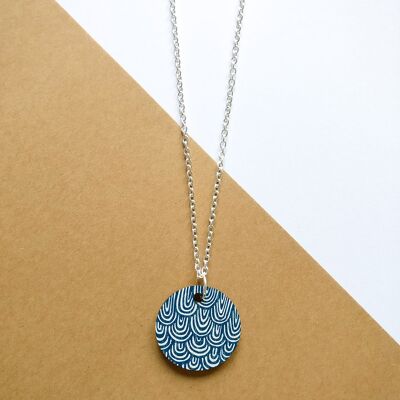 Laine Necklace Blue