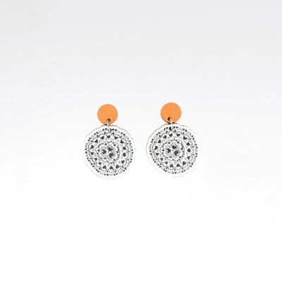 Pendientes Sydänkäpy Color - Naranja