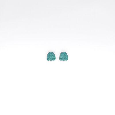 Käpy Mini Earrings - Green