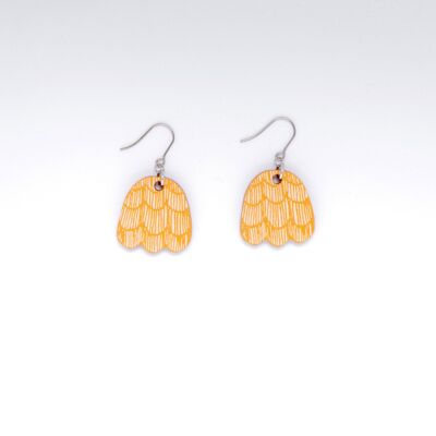 Boucles d'oreilles Käpy - orange