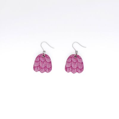 Boucles d'oreilles Käpy - Rouge