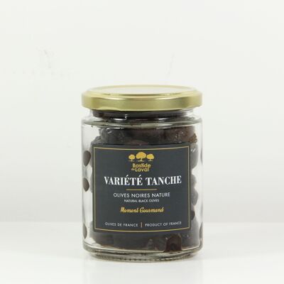 Olive nere da tavola al naturale - varietà Tanche / Francia
