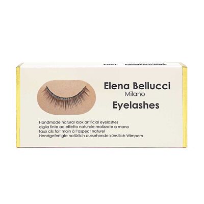 EBEL 01 False Eyelashes - Handmade - Pack of 2