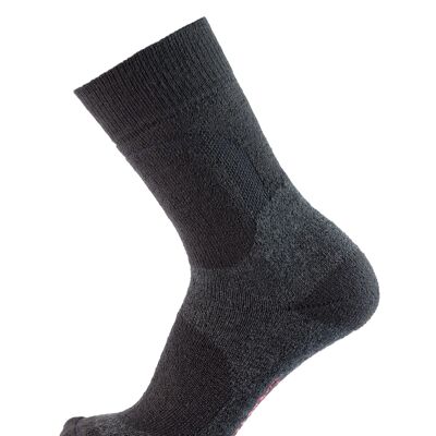 Calza Trekking Merino - TK383 - Nero