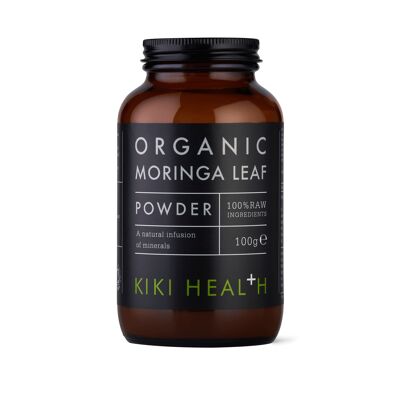 Polvo de hoja de moringa orgánico - 100 g