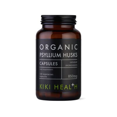 Psyllium Husks, Organic - 120 Vegicaps