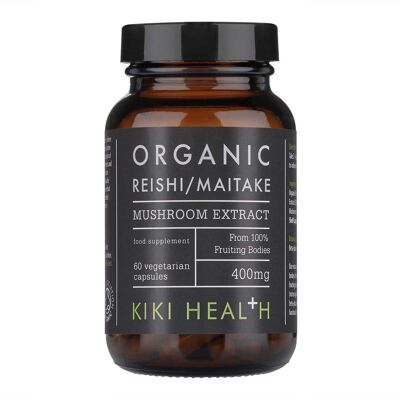 Maitake & Reishi Extract Blend, Organic - 60 Vegicaps