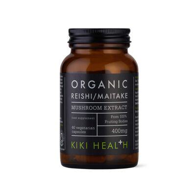 Reishi & Maitake Mushroom Extract Blend, Organic - 60 Vegicaps