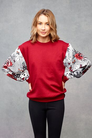 Sweat Ruby Red Rose Garden - Enfants Âge 9/10 3