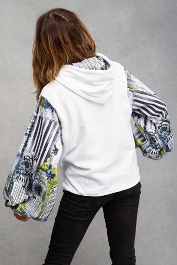 Sweat à capuche Ice White City Lights - Enfants 5/6 ans 3