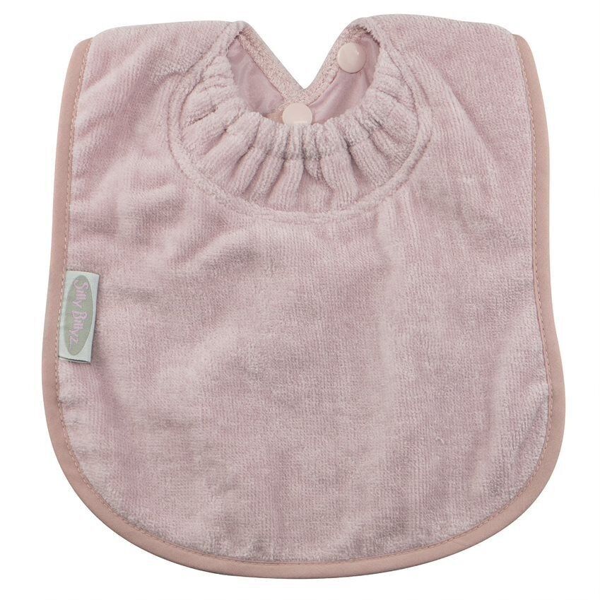 Antique Pink Towel Large Bib