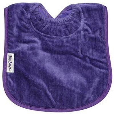 Bavaglino grande per asciugamano viola