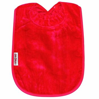 Bavoir XL Serviette Rouge