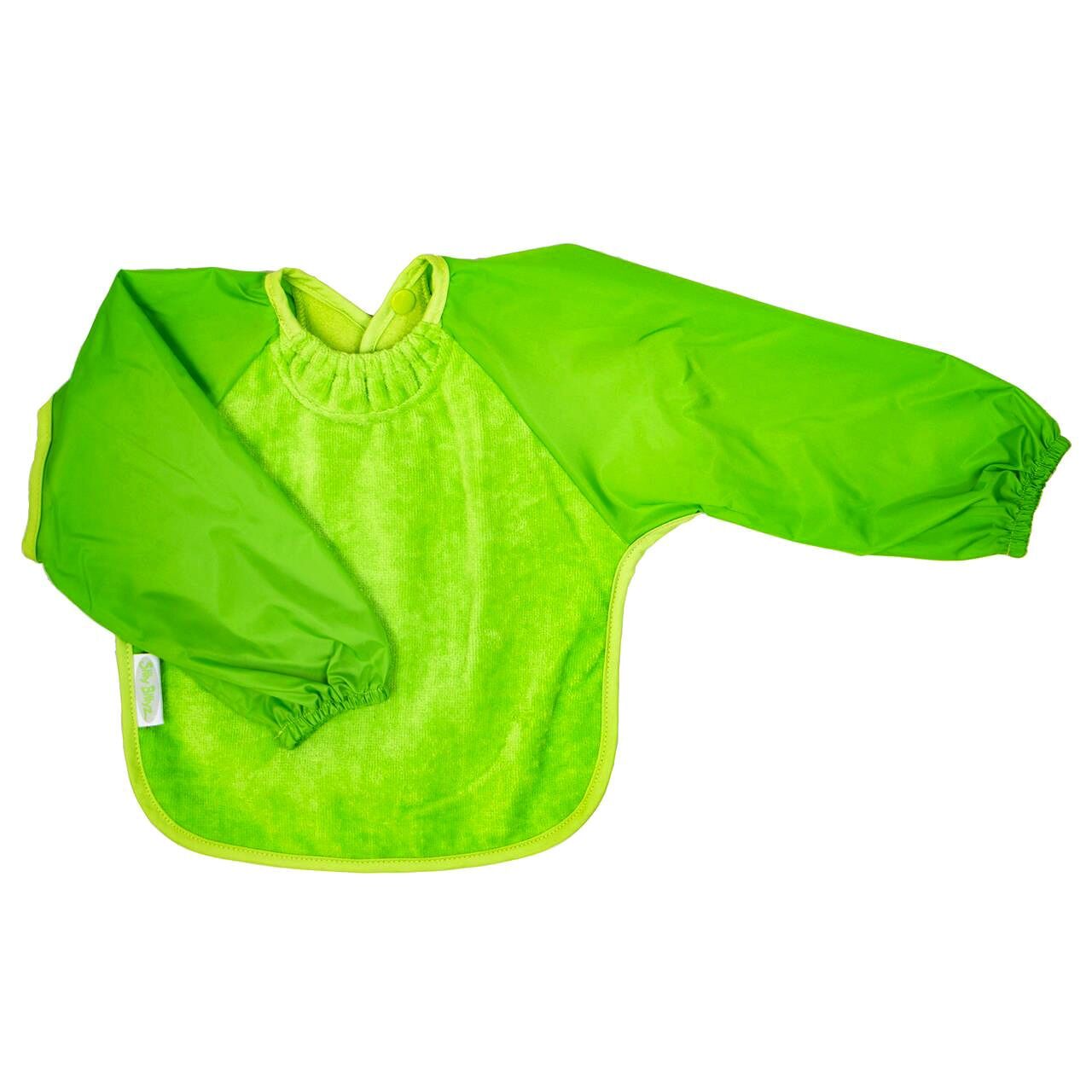 Lime Towel Long Sleeve Bib