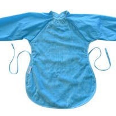 Aqua Towel Messy Eater Bib