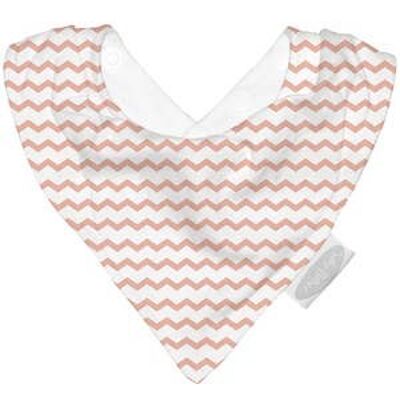 Pfirsich Chevron Jersey Bandana