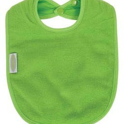 Lime Fleece Large Bib