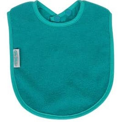 Aqua Fleece Large Bib