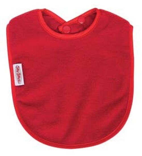 Red Fleece Large Bib