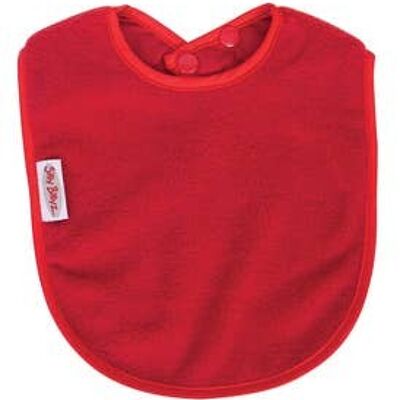 Red Fleece Large Bib