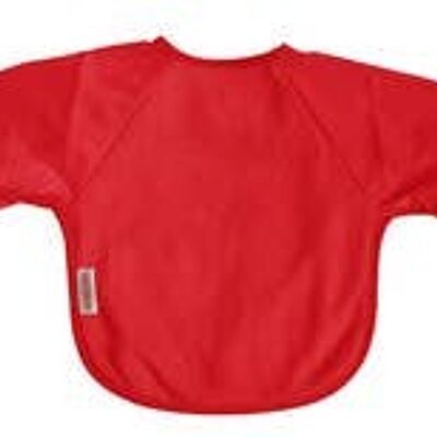 Red Fleece Small Long Sleeve Bib