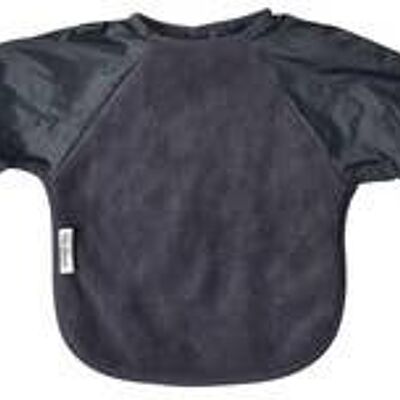 Grey Fleece Small Long Sleeve Bib