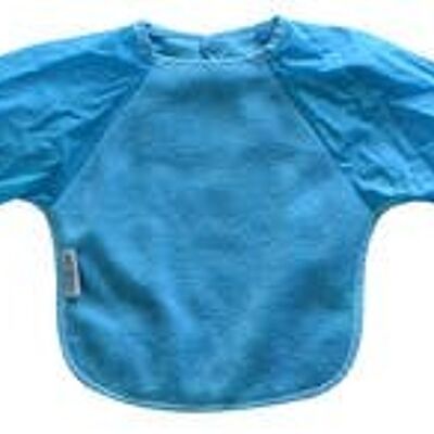 Aqua Fleece Large Long Sleeve Bib