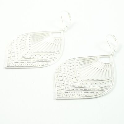 Elodie silver plated earrings