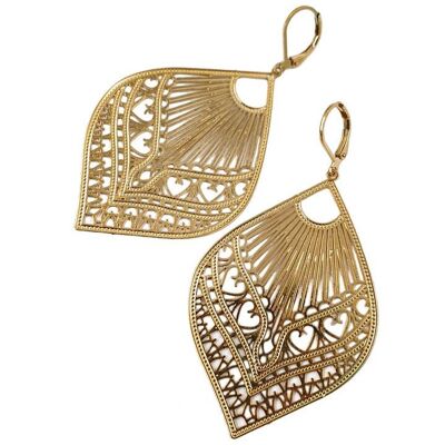 Gold-plated Elodie earrings