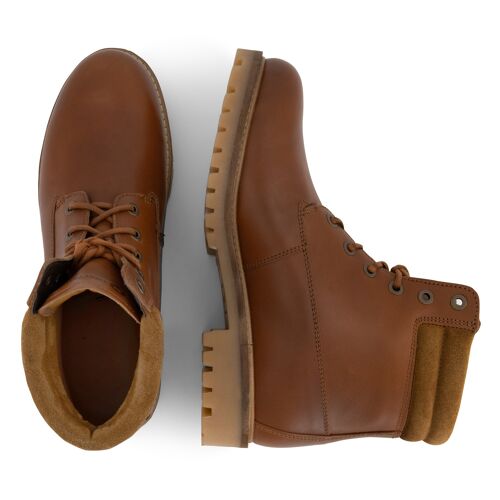 Travelin' Ljosland Leather Men Cognac