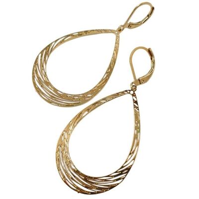 Marion gold plated earrings