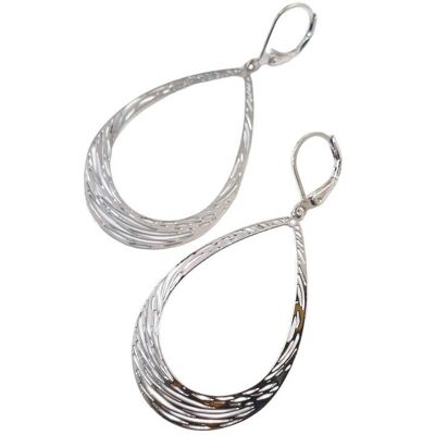 Marion silver plated earrings