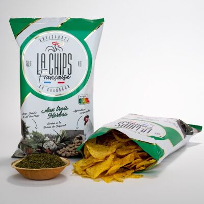 The French Crisps with three herbs
