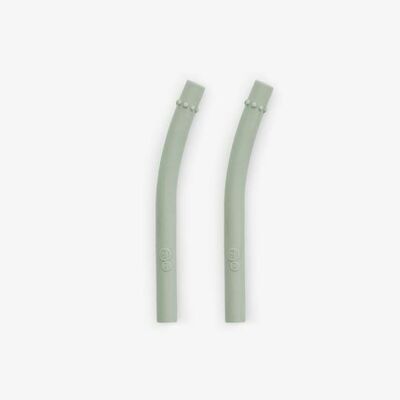 Mini Straw 2pk Sage