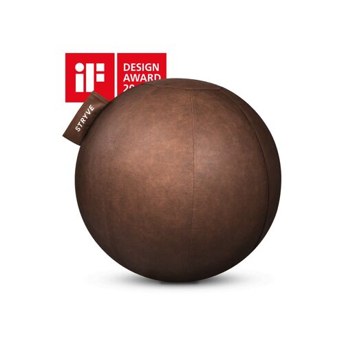 Active Ball – Lederstoff - Natural Brown 65 cm