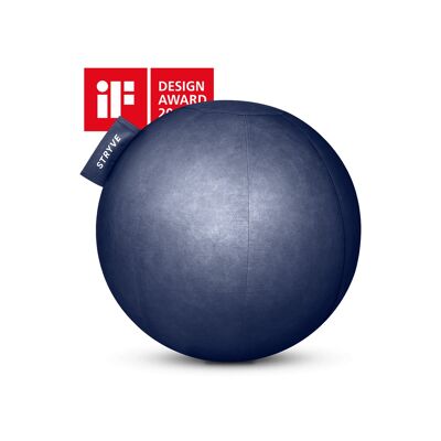 Active Ball - Tessuto in Pelle - Blu Royal 65cm