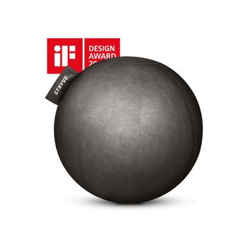 Active Ball - Tissu Cuir - Gris Pierre 65cm 1