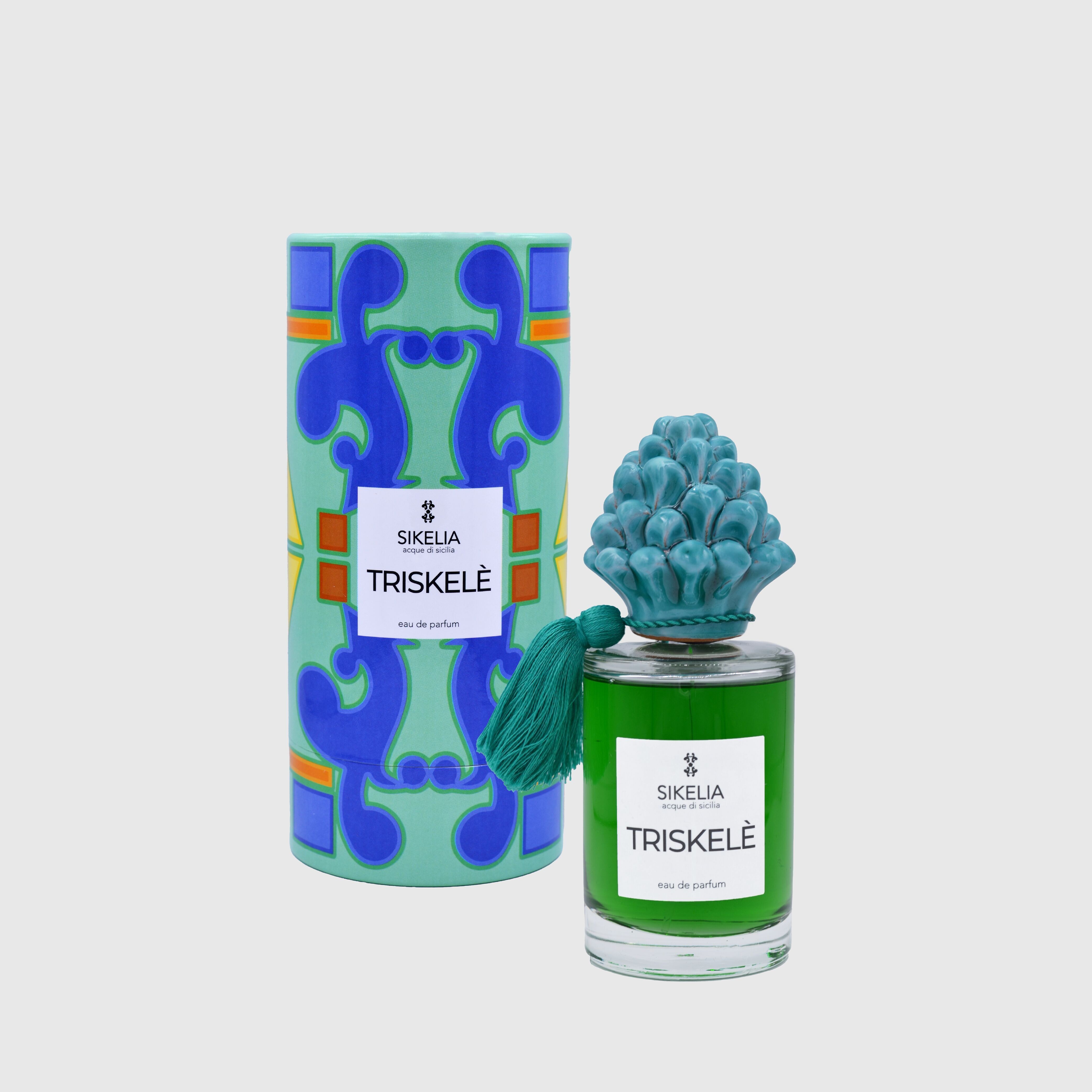 Triskelè profumo persona 100 ml con tappo in ceramica