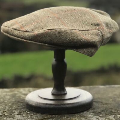 Yorkshire Flat cap - Oatmeal tweed