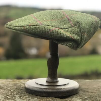 Yorkshire Flat cap - Green tweed