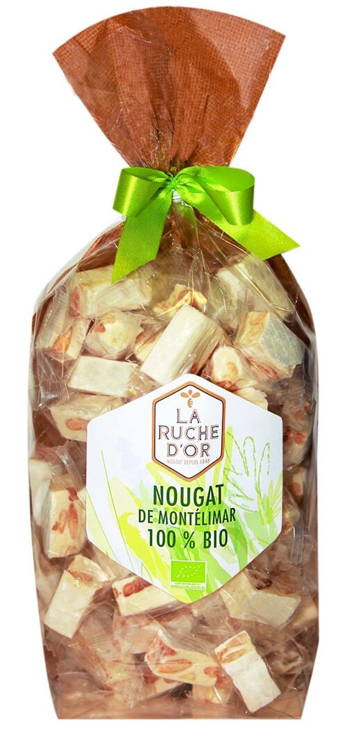 Sac 400g nougat de montelimar biologique