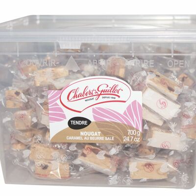 Tubo 700g turrón caramelo mantequilla salada